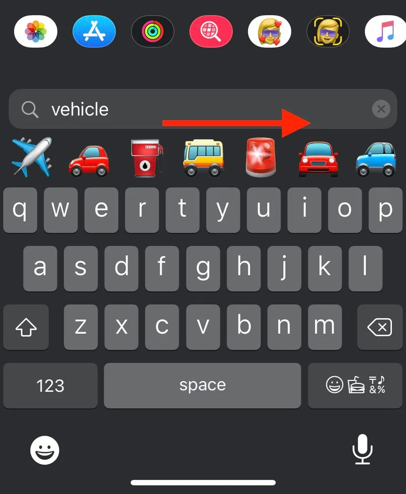 iOS 14如何搜索Emoji表情符号