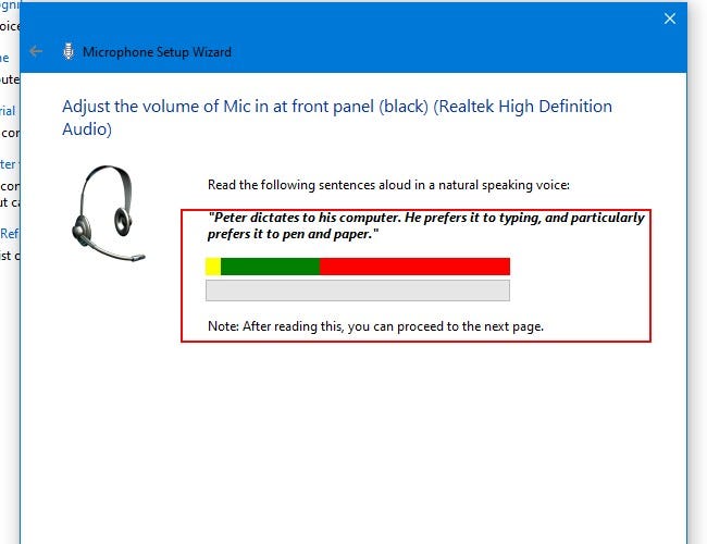 Windows10中用你的声音打字