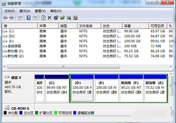 教你电脑快速分区Win7系统