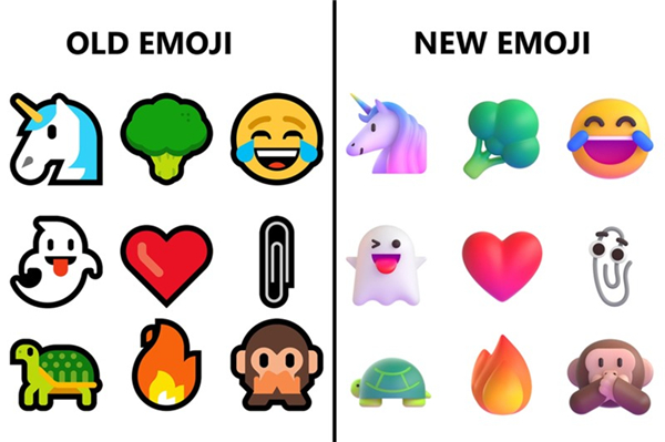 微软发布全新3D Emoji表情系统