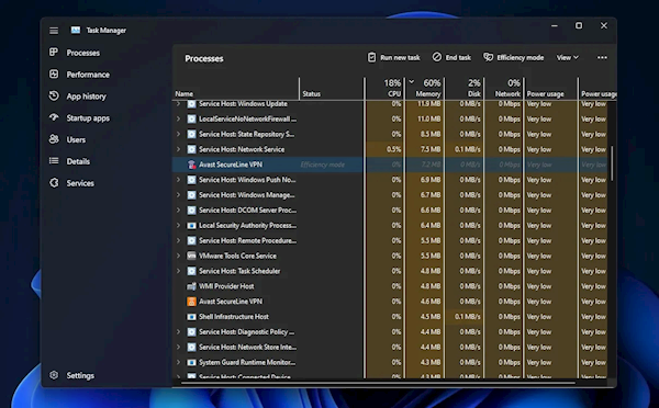 Windows11将重大改进不杀进程 性能提升