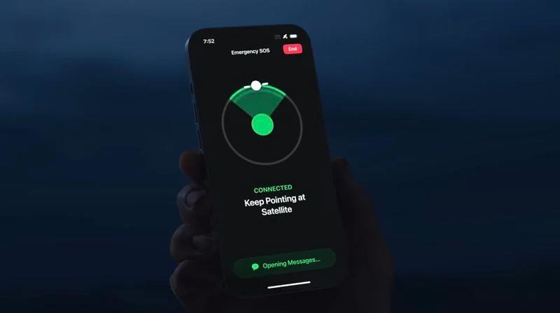 苹果表示 iPhone 14 机型卫星紧急救助