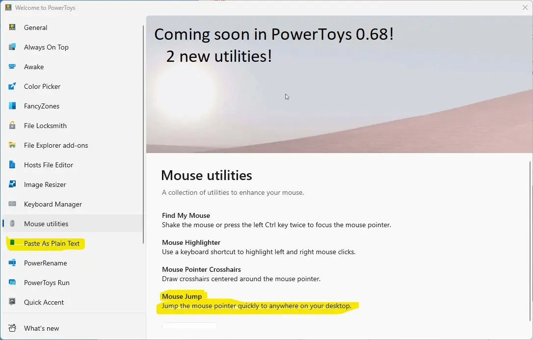 微软官方优化工具 PowerToys 0.68.0 发