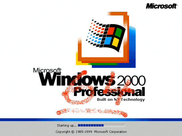 首个 64 位 Windows 2000 系统的测试版