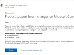 网曝微软Win7/Lumia论坛停止官方技术支持