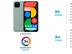 Google Pixel 5 DxOMark拍照评测：刚刚赶上华为Mate 30 Pro