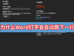 Word软件打字的时候会自动跳转到下一行怎么办？